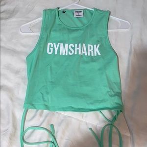 Gymshark tie crop top